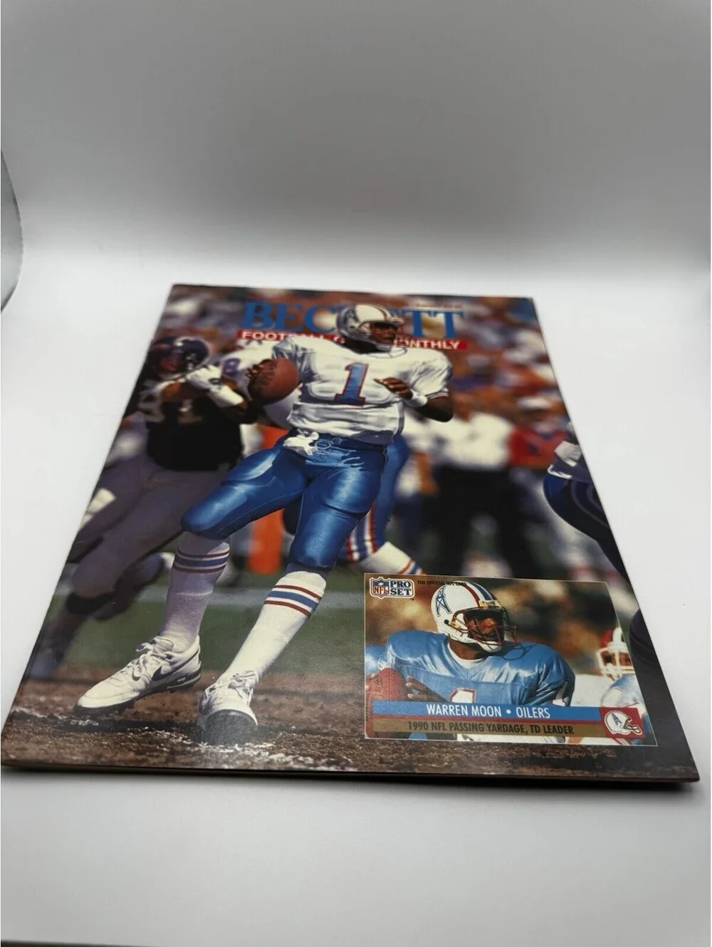 Vintage Football Magazine(5) (91-95) Beckett Sports Illustrated Young Sanders